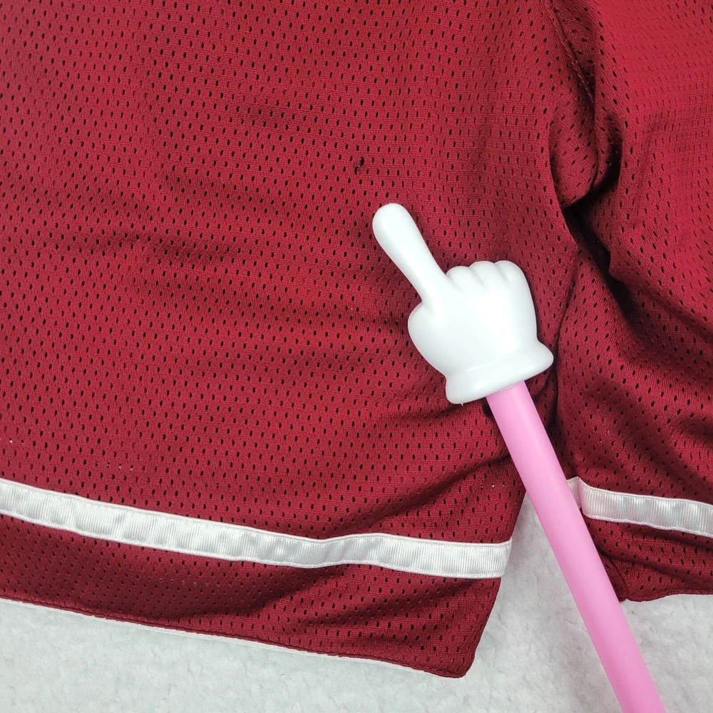 Vintage Nike‎ Reversible Basketball Shorts Mens Large L Red White Dazzle **READ